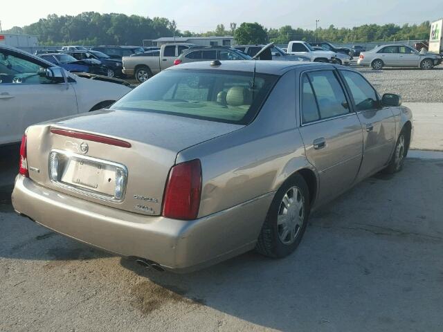 1G6KD54Y84U232406 - 2004 CADILLAC DEVILLE GOLD photo 4