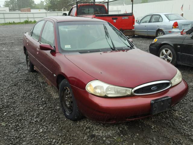 1FAFP663XWK204415 - 1998 FORD CONTOUR LX MAROON photo 1