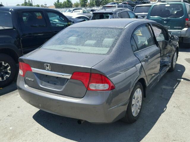 2HGFA1F32BH549438 - 2011 HONDA CIVIC VP GRAY photo 4