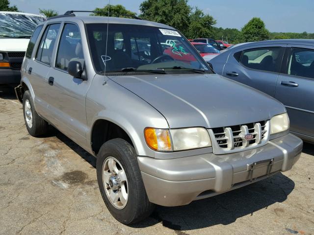 KNDJB7233Y5646517 - 2000 KIA SPORTAGE SILVER photo 1