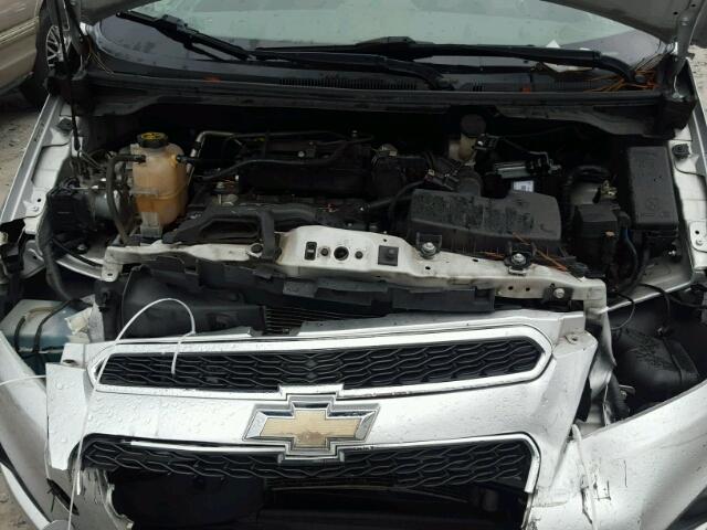 KL8CD6S99DC584671 - 2013 CHEVROLET SPARK 1LT Серебристый фото 7