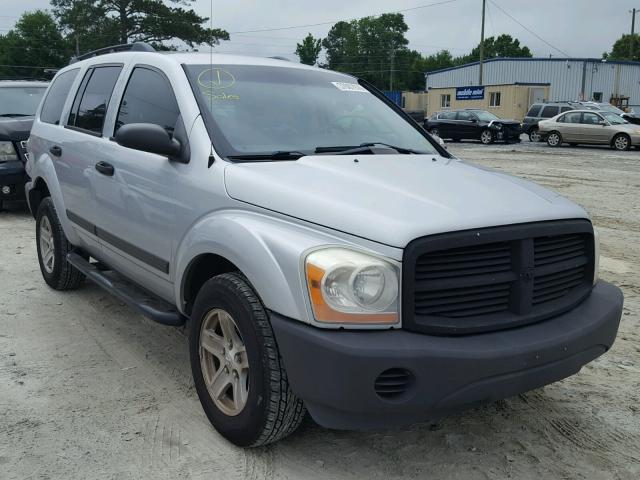 1D4HD38KX6F168977 - 2006 DODGE DURANGO SX SILVER photo 1