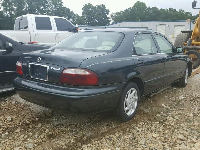 1YVGF22C725273405 - 2002 MAZDA 626 LX BLACK photo 4