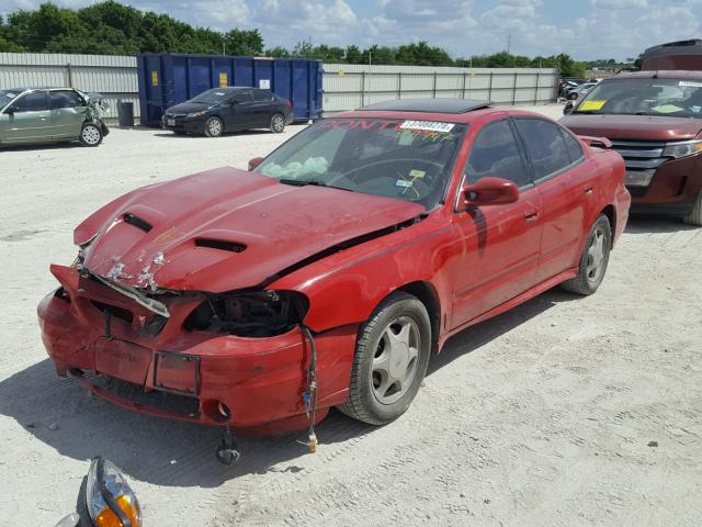 1G2NF52EX3C334747 - 2003 PONTIAC GRAND AM S Qırmızı foto 2