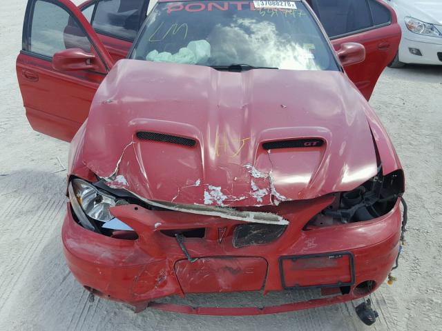 1G2NF52EX3C334747 - 2003 PONTIAC GRAND AM S Qırmızı foto 7