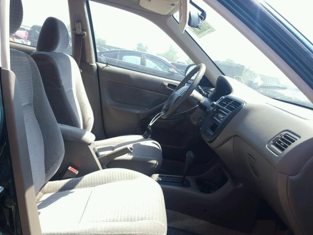 2HGEJ6615XH509272 - 1999 HONDA CIVIC BASE Yaşıl foto 5