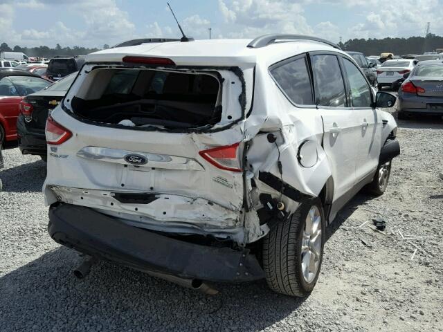 1FMCU0HX9DUA78063 - 2013 FORD ESCAPE SEL WHITE photo 4