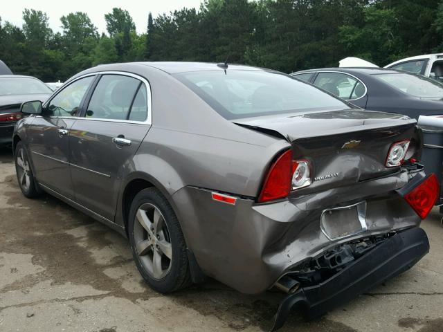 1G1ZC5E10BF272165 - 2011 CHEVROLET MALIBU 1LT ვერცხლისფერი ფოტო 3