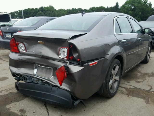 1G1ZC5E10BF272165 - 2011 CHEVROLET MALIBU 1LT ვერცხლისფერი ფოტო 4