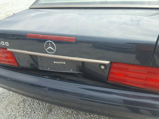 WDBFA67F8VF139297 - 1997 MERCEDES-BENZ SL 500 BLUE photo 9