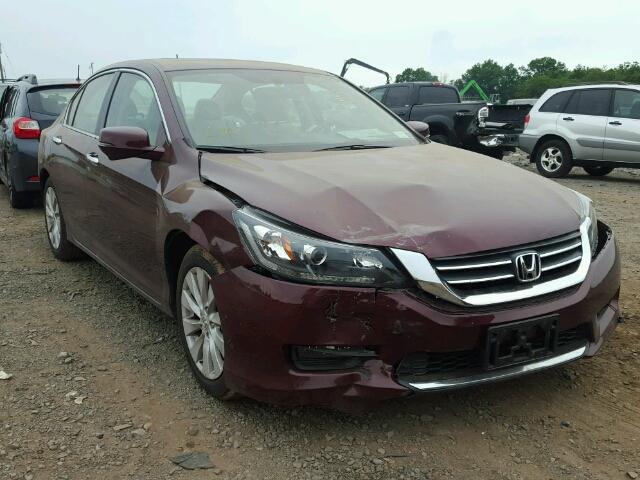 1HGCR2F77FA059604 - 2015 HONDA ACCORD EX BURGUNDY photo 1