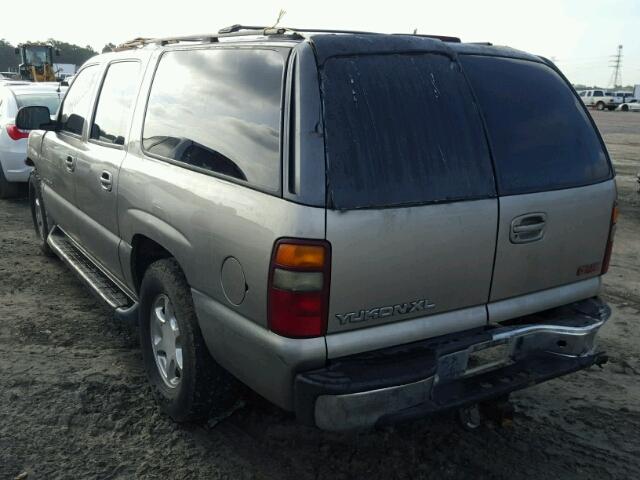 3GKEC16T91G252318 - 2001 GMC YUKON XL C TAN photo 3