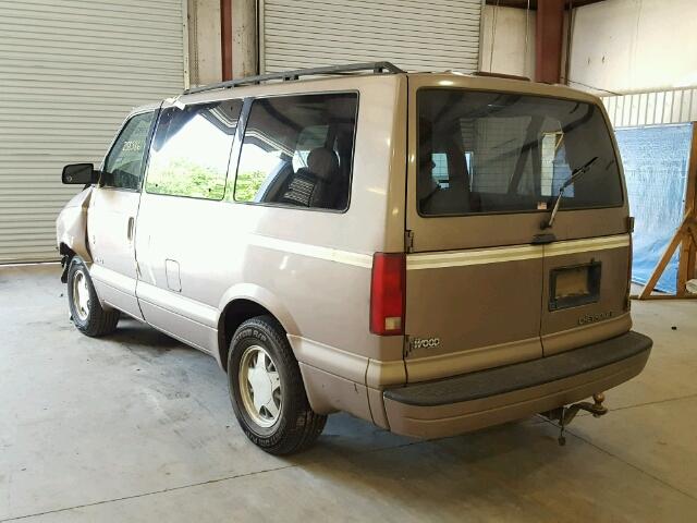 1GNDM19W9VB236300 - 1997 CHEVROLET ASTRO BROWN photo 3