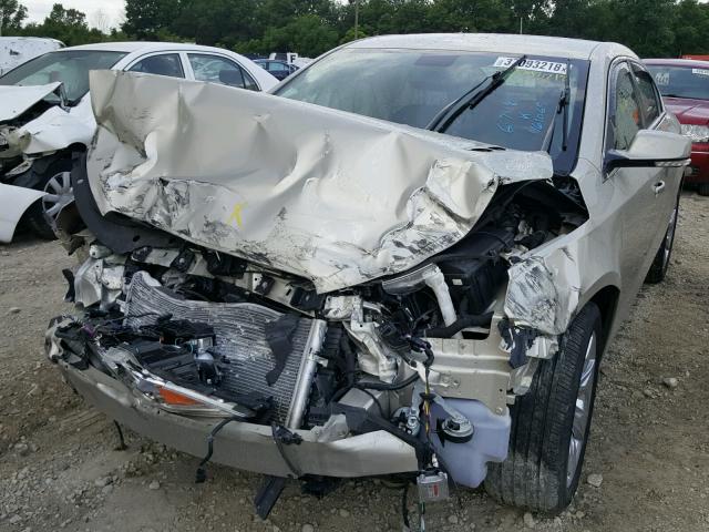 1G4GF5E35DF151766 - 2013 BUICK LACROSSE P TAN photo 2