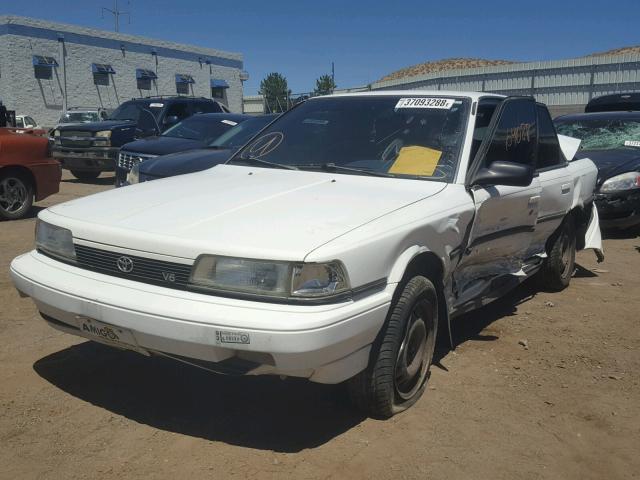 4T1VV21E1MU051417 - 1991 TOYOTA CAMRY DLX WHITE photo 2