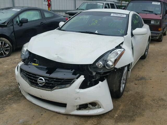 1N4AL2EP2AC105304 - 2010 NISSAN ALTIMA S WHITE photo 2