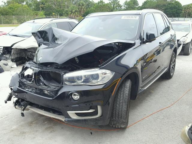 5UXKR2C55F0H37898 - 2015 BMW X5 SDRIVE3 BLACK photo 2