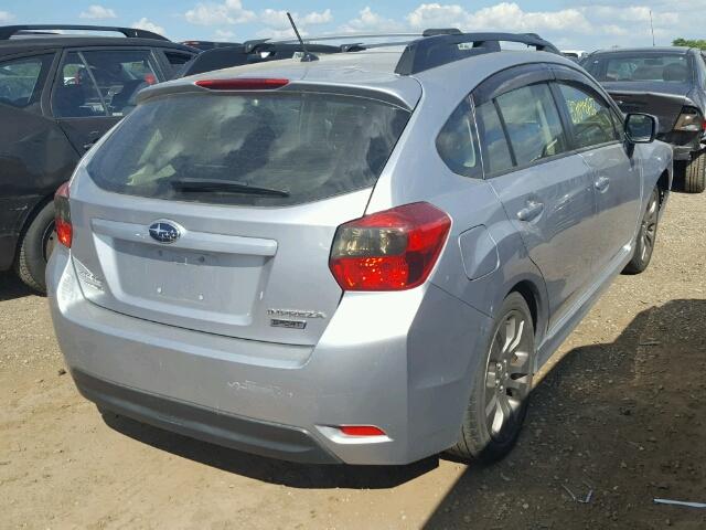 JF1GPAL63D2821285 - 2013 SUBARU IMPREZA SP SILVER photo 4