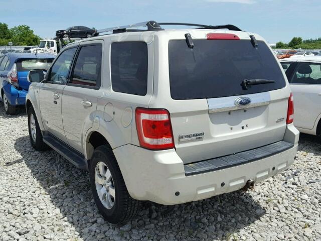 1FMCU94118KA32265 - 2008 FORD ESCAPE LIM BLUE photo 3