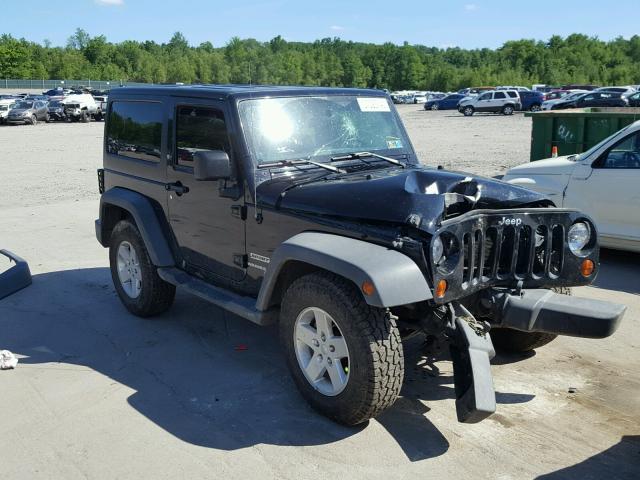 1J4AA2D19BL574639 - 2011 JEEP WRANGLER S BLACK photo 1