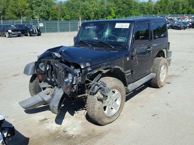 1J4AA2D19BL574639 - 2011 JEEP WRANGLER S BLACK photo 2