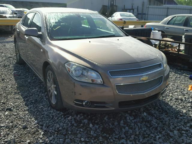 1G1ZK57718F194637 - 2008 CHEVROLET MALIBU LTZ ყავისფერი ფოტო 1