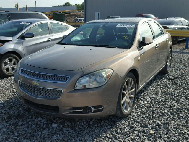 1G1ZK57718F194637 - 2008 CHEVROLET MALIBU LTZ ყავისფერი ფოტო 2