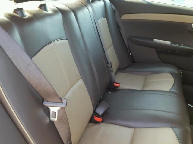 1G1ZK57718F194637 - 2008 CHEVROLET MALIBU LTZ ყავისფერი ფოტო 6