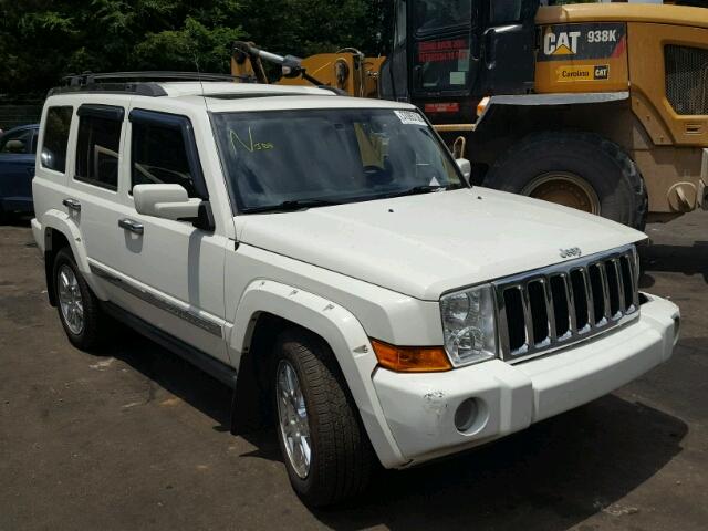 1J4RH5GT2AC148481 - 2010 JEEP COMMANDER WHITE photo 1