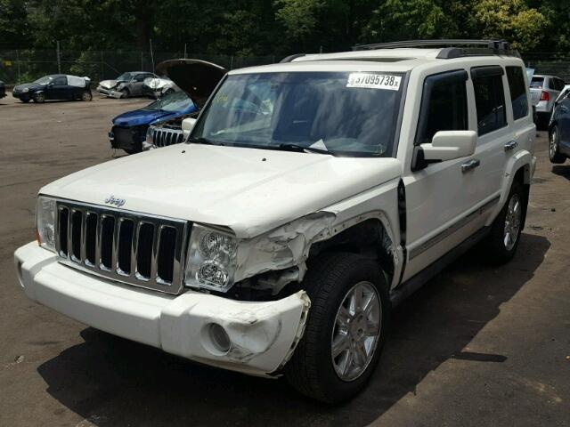 1J4RH5GT2AC148481 - 2010 JEEP COMMANDER WHITE photo 2