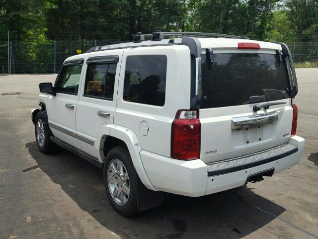 1J4RH5GT2AC148481 - 2010 JEEP COMMANDER WHITE photo 3