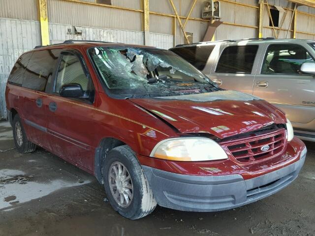 2FMZA5147YBB00914 - 2000 FORD WINDSTAR BURGUNDY photo 1