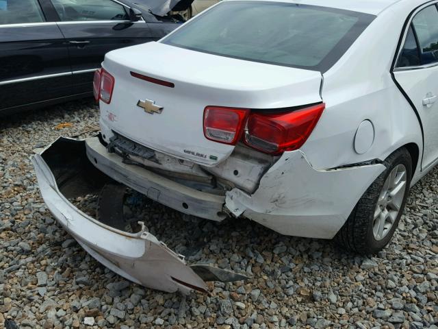 1G11D5SR3DF331961 - 2013 CHEVROLET MALIBU 1LT WHITE photo 9