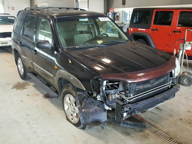 4F2YZ94193KM25130 - 2003 MAZDA TRIBUTE LX BLACK photo 1