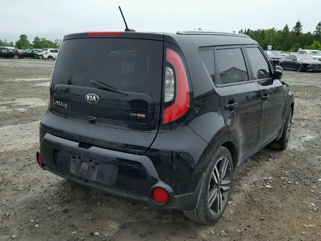 KNDJX3A53E7057268 - 2014 KIA SOUL ! BLACK photo 4