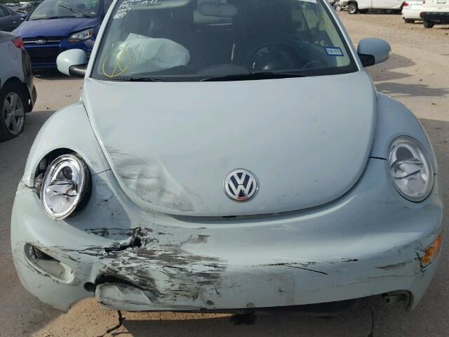 3VWDD21Y53M332956 - 2003 VOLKSWAGEN NEW BEETLE 蓝色 照片 9