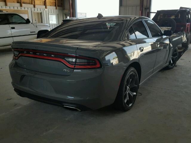 2C3CDXCT8HH612037 - 2017 DODGE CHARGER R/ GRAY photo 4