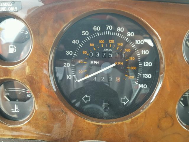 SCAZD42A0GCX14168 - 1986 ROLLS-ROYCE CORNICHE I WHITE photo 8