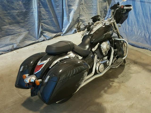 JKBVNRE16BA006241 - 2011 KAWASAKI VN1700 E BLACK photo 4