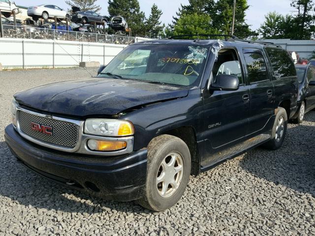 1GKFK66U92J339181 - 2002 GMC DENALI XL BLACK photo 2