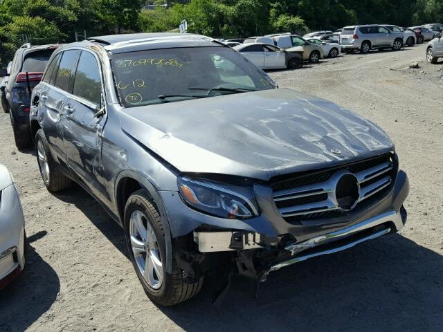 WDC0G4KB4HV007785 - 2017 MERCEDES-BENZ GLC 300 4M GRAY photo 1