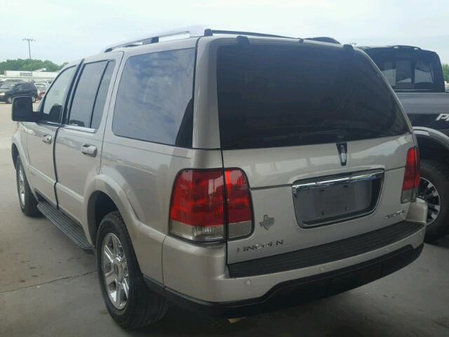 5LMEU68H14ZJ47333 - 2004 LINCOLN AVIATOR 银色 照片 3