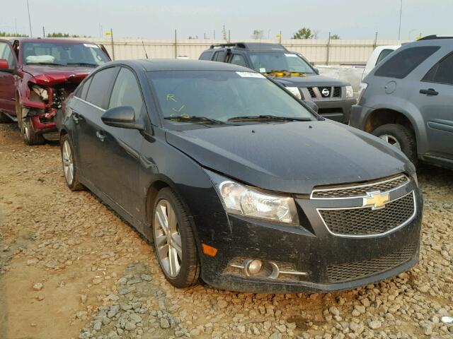 1G1PG5SB5D7127404 - 2013 CHEVROLET CRUZE LTZ BLACK photo 1