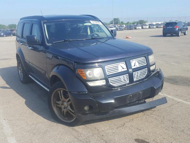 1D8GU58697W688050 - 2007 DODGE NITRO R/T BLACK photo 1