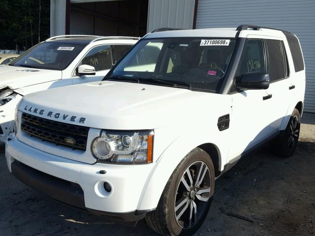 SALAG2D47BA562525 - 2011 LAND ROVER LR4 HSE WHITE photo 2