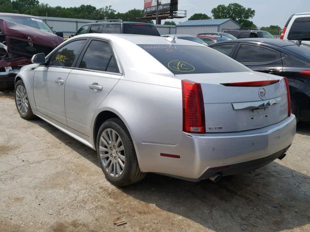 1G6DJ5EY3B0163872 - 2011 CADILLAC CTS PERFOR SILVER photo 3