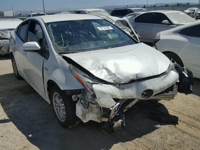 JTDKBRFU4G3008743 - 2016 TOYOTA PRIUS WHITE photo 1