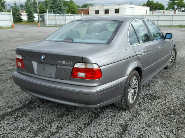 WBADT63473CK38051 - 2003 BMW 530 I AUTO GRAY photo 4