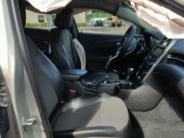 1G11C5SLXFF148512 - 2015 CHEVROLET MALIBU 1LT GOLD photo 5