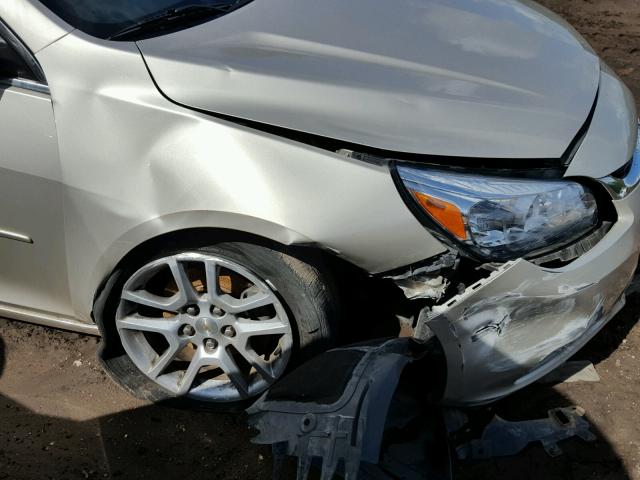 1G11C5SLXFF148512 - 2015 CHEVROLET MALIBU 1LT GOLD photo 9